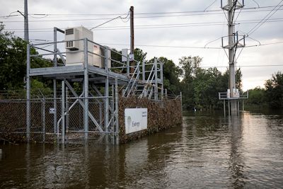 Entergy Repairing Damage to Critical Infrastructure